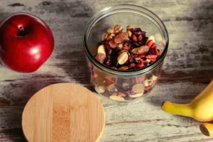 Barattolo cilindirco in vetro da 525 ml per la decorazione-2