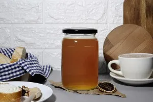 Glass round jar 720ml (for 1 kg honey) - 50 pcs-6