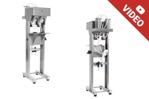 Machine de remplissage de conteneurs avec des liquides et utilisation d' air comprimé-1