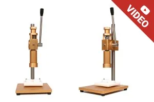 Outil de fermeture à main pour les flacons de parfum avec fermeture à sertir 15 mm (nécessite l'utilisation des outils 1068-1-1 et 1068-1-0)