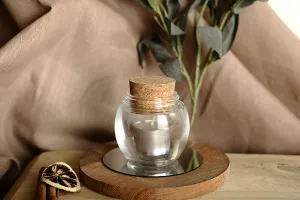 Glass jar 120 ml with cork-3