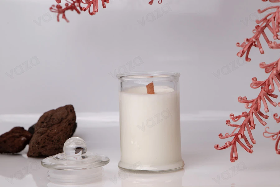 Kleines Glas 150 mit Glas-Deckel und lufdichtem Verschluss-bildgruppe