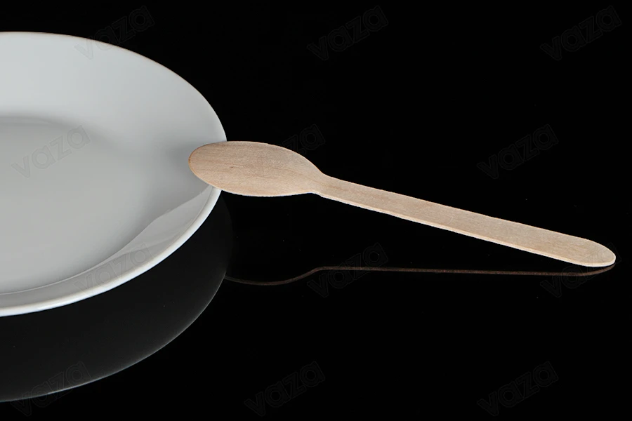 Wooden spoons 160 mm in individual paper packaging - 100 pcs Wooden spoons 160 mm in individual paper packaging - 100 pcs-image_group