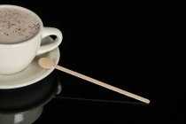 Wooden stirrer 150 mm in individual paper package - package of 100 pcs Wooden stirrer 150 mm in individual paper package - package of 100 pcs