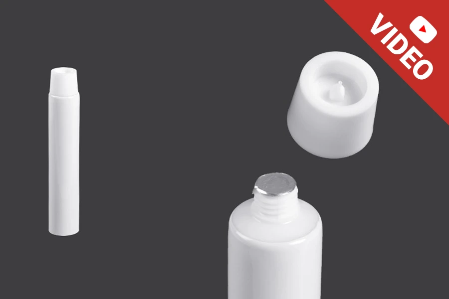 Σωληνάριο πλαστικό 5 ml με εσωτερική επίστρωση αλουμινίου και βιδωτό καπάκι - 12 τμχ Σωληνάριο πλαστικό 5 ml με εσωτερική επίστρωση αλουμινίου και βιδωτό καπάκι - 12 τμχ