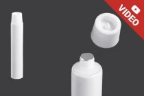 Σωληνάριο πλαστικό 10 ml με εσωτερική επίστρωση αλουμινίου και βιδωτό καπάκι - 12 τμχ Σωληνάριο πλαστικό 10 ml με εσωτερική επίστρωση αλουμινίου και βιδωτό καπάκι - 12 τμχ