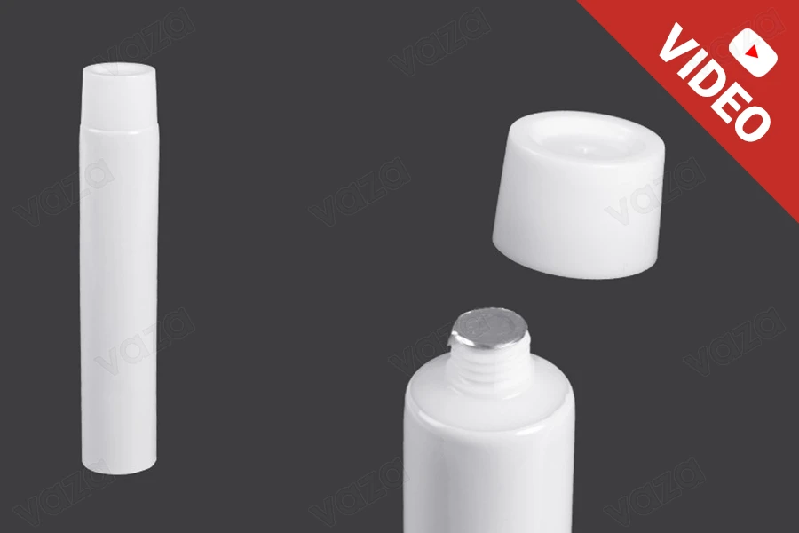 Tub plastik 30 ml me shtresë të brendshme alumini dhe kapak me vidhosje – 12 copë.-imazh_produkt