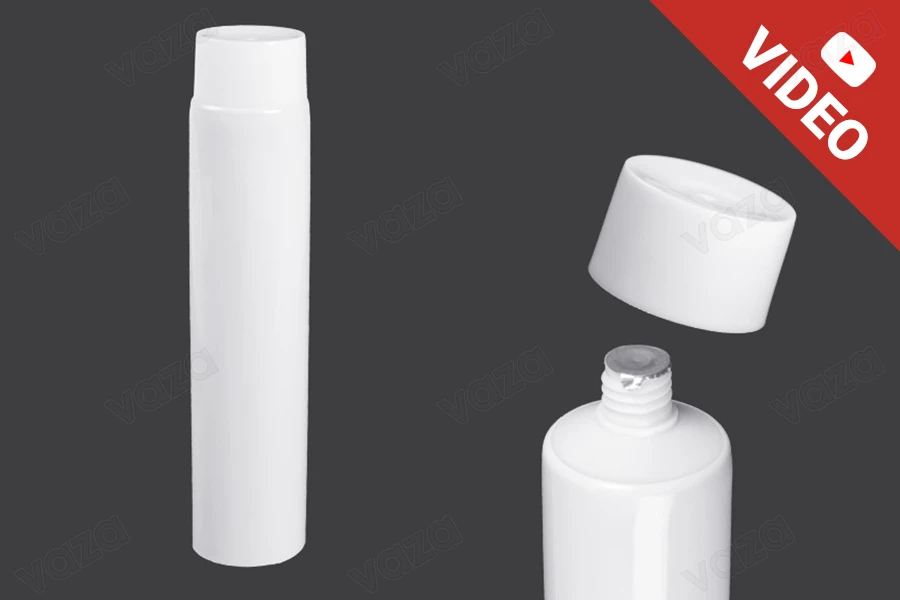 Σωληνάριο πλαστικό 100 ml με εσωτερική επίστρωση αλουμινίου και βιδωτό καπάκι - 12 τμχ Σωληνάριο πλαστικό 100 ml με εσωτερική επίστρωση αλουμινίου και βιδωτό καπάκι - 12 τμχ-εικόνα_προϊοντική