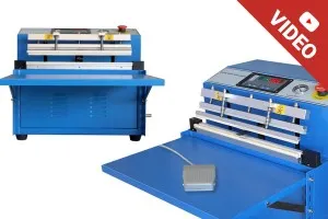 Tisch-Vakuumverpackungsmaschine mit Luftentfernungs- und Heißsiegelfunktion