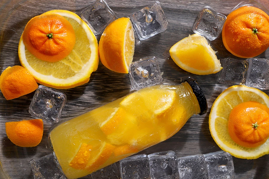 Glass bottle for juice 300 ml - 30 pcs-bildgruppe