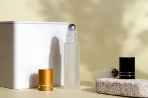 Roll on Flasche 10ml mit metallischer Kugel -12 Stücke-5