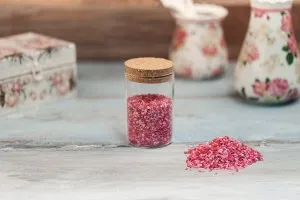200ml glass candle jar with cork lid-9