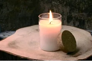 200ml glass candle jar with cork lid-6