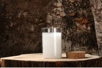 200ml glass candle jar with cork lid 200ml glass candle jar with cork lid