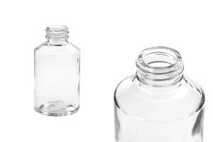 Bouteille en verre cylindrique de 100 ml-1