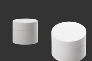 30ml Kunststoff-Doppelglas mit Innendichtung im Deckel und Kunststoff im Glas-1