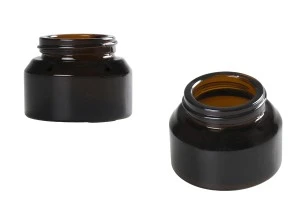 Glas 30ml Glas, Karamell - ohne Deckel-1