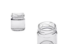 Γυάλινο διάφανο βαζάκι 40 ml - 100 τμχ Γυάλινο διάφανο βαζάκι 40 ml - 100 τμχ
