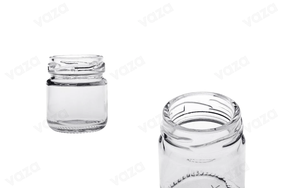 Kavanoz qelqi transparent 40 ml - 100 copë-imazh_produkt