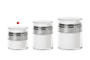 15 ml airless acrylic jar with transparent lid-7
