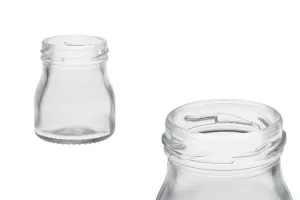 Γυάλινο βαζάκι 50 ml  (Τ.Ο 43)-1