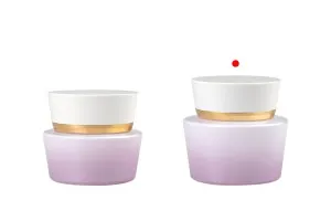 Luxury 50 ml glass jar for cream with acrylic cap and plastic gasket-7