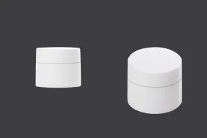 10ml double wall plastic cream jar with cap – available in a package with 12 pcs-1
