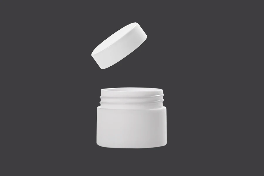 Βάζο 10 ml πλαστικό δίπατο με καπάκι - 12 τμχ Βάζο 10 ml πλαστικό δίπατο με καπάκι - 12 τμχ