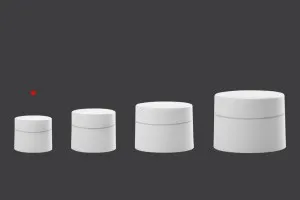 10ml double wall plastic cream jar with cap – available in a package with 12 pcs-3