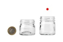 Γυάλινο βαζάκι 40ml *