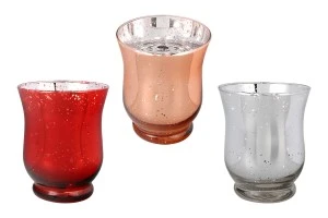 Γυάλινο βάζο διακόσμησης 370 ml σε διάφορα χρώματα κατάλληλο για ρεσώ και κεριά-1