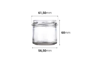 Βάζο γυάλινο 130 ml - 84 τμχ-2
