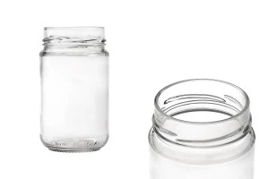 314 ml glass jar, 63TO (deep) finish, for jam, sweet preserves, etc.-1