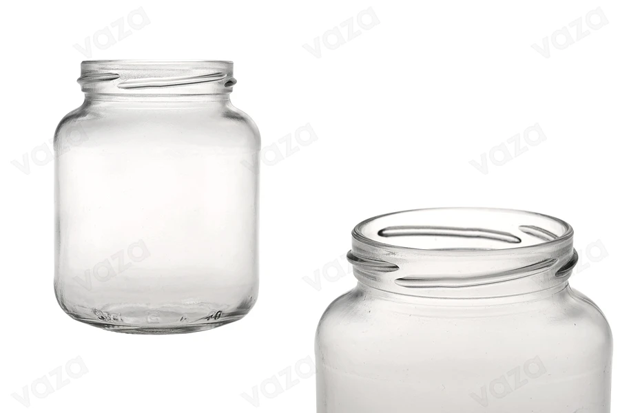 370 ml oval-shaped glass jar- 20 pcs-image_product