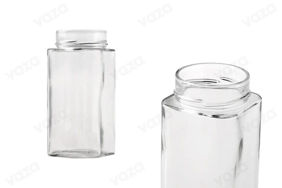 Barattolo quadrato da 580 ml T.O 70 Deep Barattolo quadrato da 580 ml T.O 70 Deep-εικόνα_προϊοντική