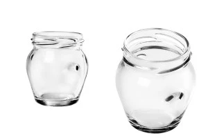 106 ml small Orcio wedding or christening favor glass jar* - available in a package with 30 pcs-1