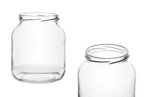 Βάζο 720 ml γυάλινο οβάλ - 12 τμχ Βάζο 720 ml γυάλινο οβάλ - 12 τμχ