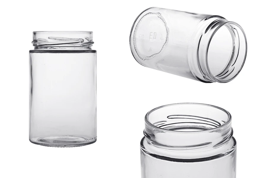 Βάζο γυάλινο κυλινδρικό 370 ml Τ.Ο 70/15 Deep - 20 τμχ Βάζο γυάλινο κυλινδρικό 370 ml Τ.Ο 70/15 Deep - 20 τμχ