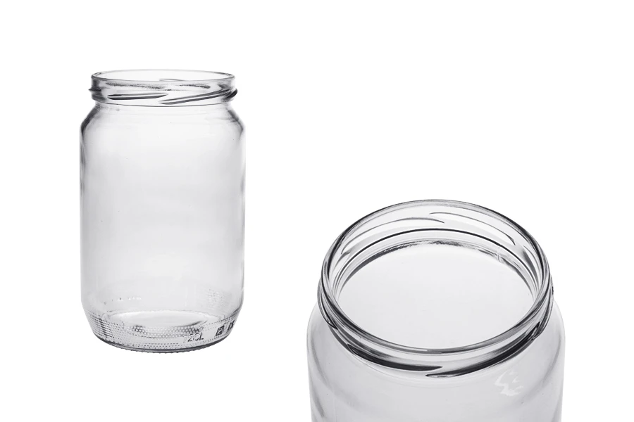 Γυάλινο κυλινδρικό βάζο 720 ml διάφανο - για 1 κιλό μέλι * - 12 τμχ Γυάλινο κυλινδρικό βάζο 720 ml διάφανο - για 1 κιλό μέλι * - 12 τμχ