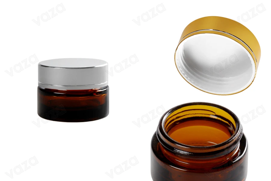 Glas 20ml Glaspudding mit Deckel Glas 20ml Glaspudding mit Deckel-produktbild