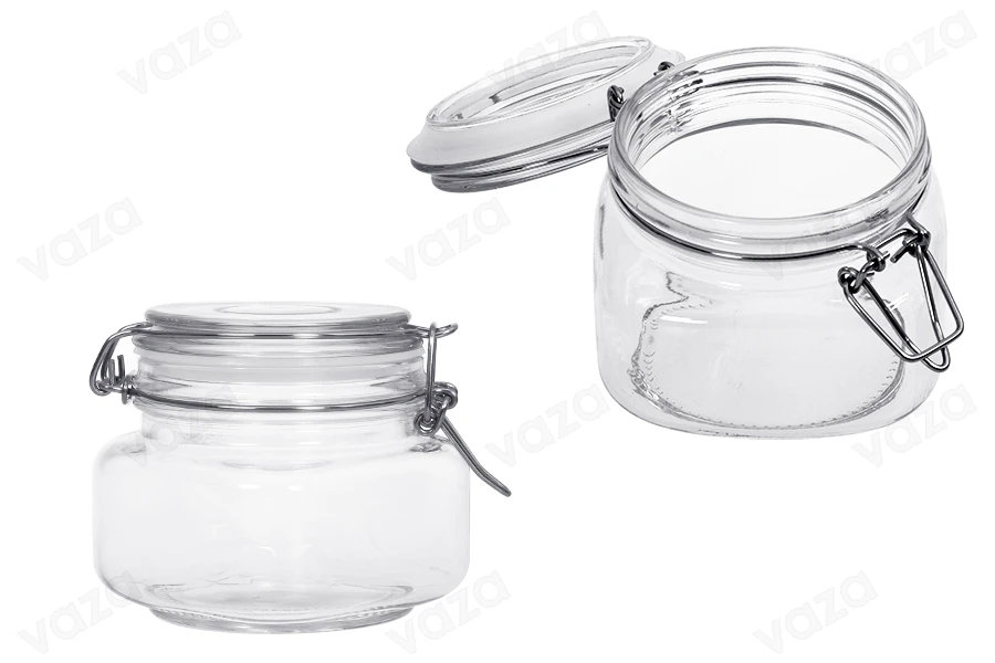 500 ml Glas mit Draht und Gummi 500 ml Glas mit Draht und Gummi-produktbild