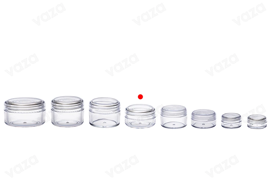 Acryl- Cremedose 20ml mit Deckel -12 Stücke-bildgruppe