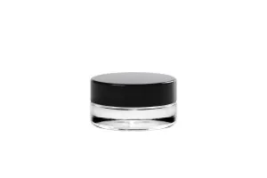 5ml Glas, transparent mit Deckel und Innendichtung-7