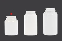 Barattolo in plastica PET 100 ml per pillole e capsule Barattolo in plastica PET 100 ml per pillole e capsule