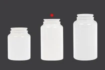 150ml plastic PET pill and capsule jar. 150ml plastic PET pill and capsule jar.