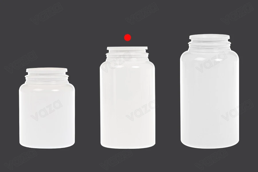 PET-Kunststoffdose 150ml für Pillen und Kapseln-bildgruppe