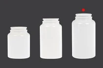 PET-Kunststoffdose 200ml in weißer Farbe für Pillen und Kapseln