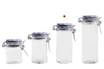 Βάζο 90 ml γυάλινο στρογγυλό 108x45 mm με αεροστεγές κλείσιμο (σύρμα και λάστιχο στο καπάκι) Βάζο 90 ml γυάλινο στρογγυλό 108x45 mm με αεροστεγές κλείσιμο (σύρμα και λάστιχο στο καπάκι)