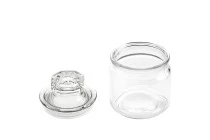 Barattolo in vetro da 150 ml con tappo e chiusura ermetica 70x100 mm Barattolo in vetro da 150 ml con tappo e chiusura ermetica 70x100 mm