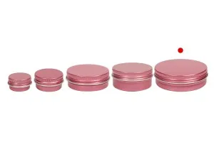 100ml aluminum jar with EPE liner inserted in the cap - available in a package with 12 pcs-6